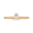 Diamond Ring in 3 Dia Pinji for Ladies