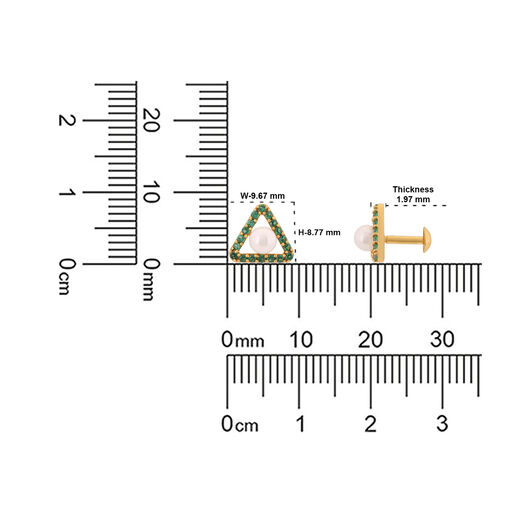 GEMSET NOSE SCREW IN CASTING