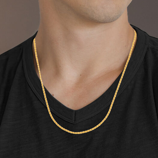 Plain Gold Chains - Hand made variants