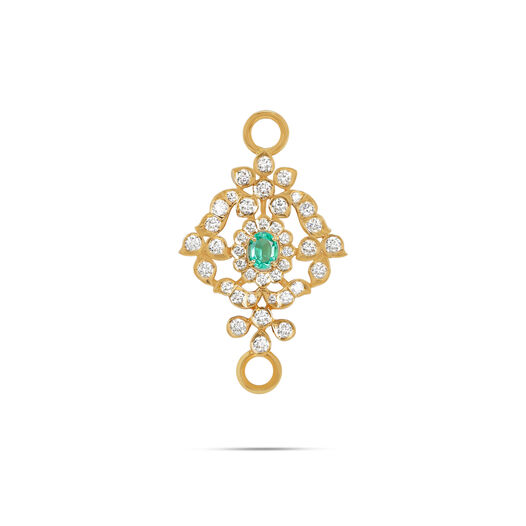 Diamond Mopu Set with Diamonds &Gemstone