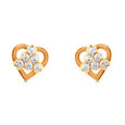 Gemset Ear Stud in Close setting