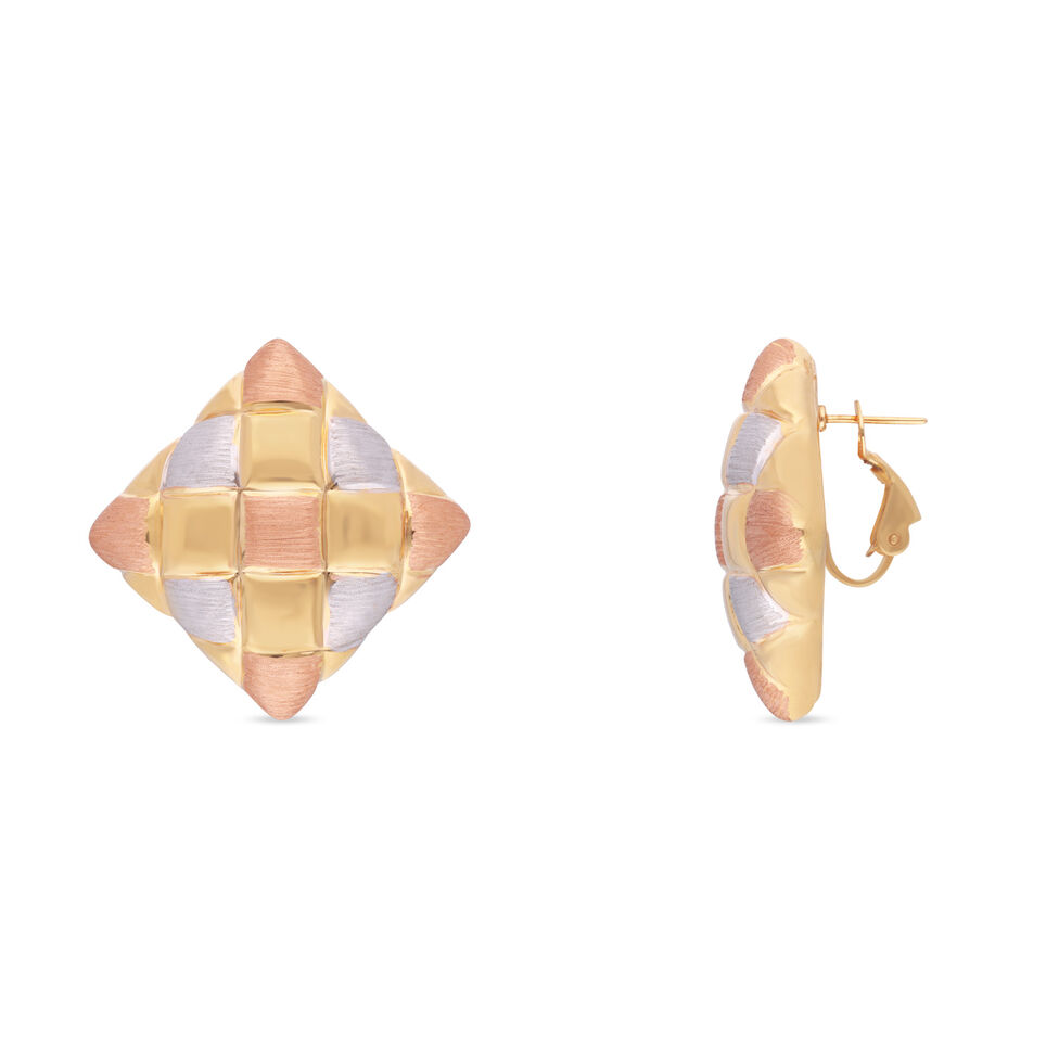 Gold Vallies/Hoops in Filigree pattern