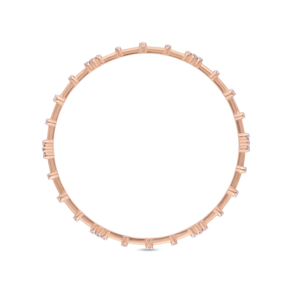 Diamond Bracelet In Diamond Open Setting