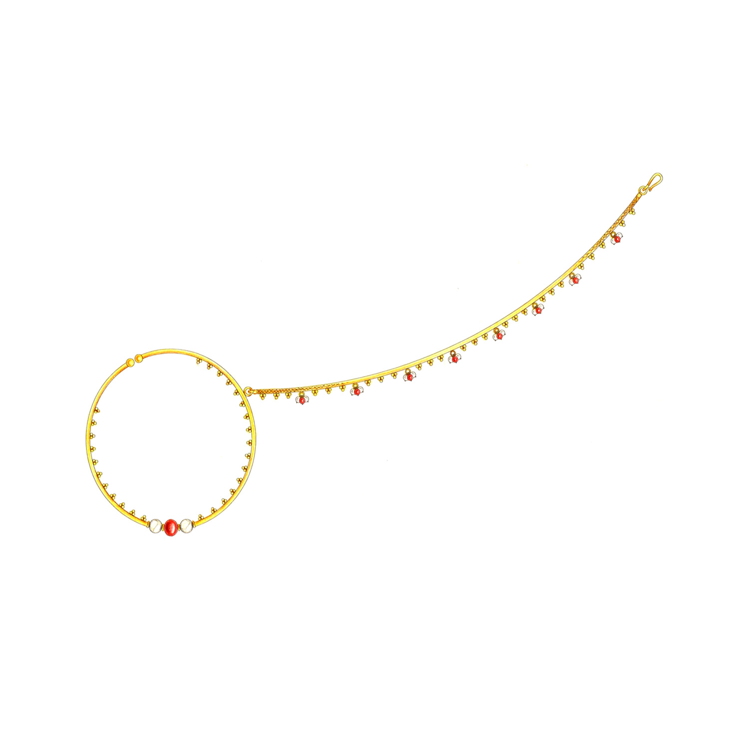 Gold Nose Ring